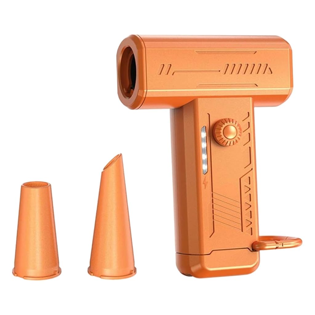 Supvox® Turbo Jet Blower, Mini Blower Fan with LED Light, Handheld Air Duster 2 Nozzles 4 Stage Wind Adjustment USB Portable Air Blower for Car Cleaning Computer Keyboard Travel Hiking Camping Supvox® Turbo Jet Blower, Mini Blower Fan with LED Light, Handheld Air Duster 2 Nozzles 4 Stage Wind Adjustment USB Portable Air Blower for Car Cleaning Computer Keyboard Travel Hiking Camping